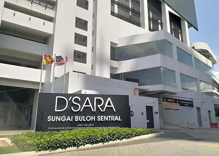D\'Sara Sungai Buloh Sentral Mrt Linked 二间房可4人入住